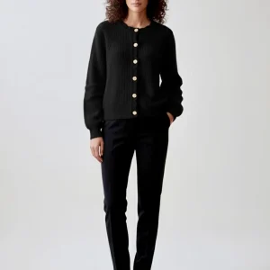 Gold Rush donna cardigan SEZANE NERO