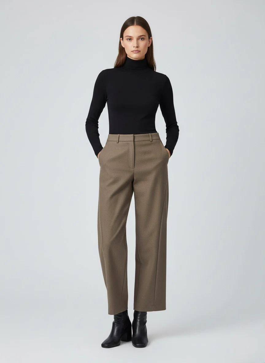 Susy Mix donna pantalone M09326 I25 FANGO