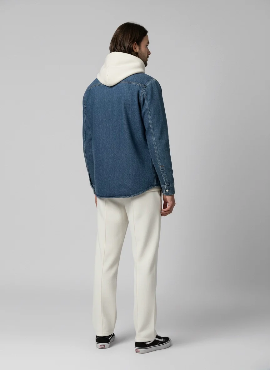 Gold Rush uomo pantalone M1ESS61 I25 AVORIO - immagine 4