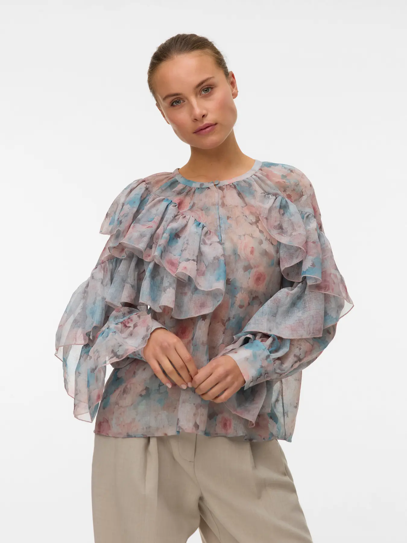 Vero Moda donna t-shirt Sabrina 10343817