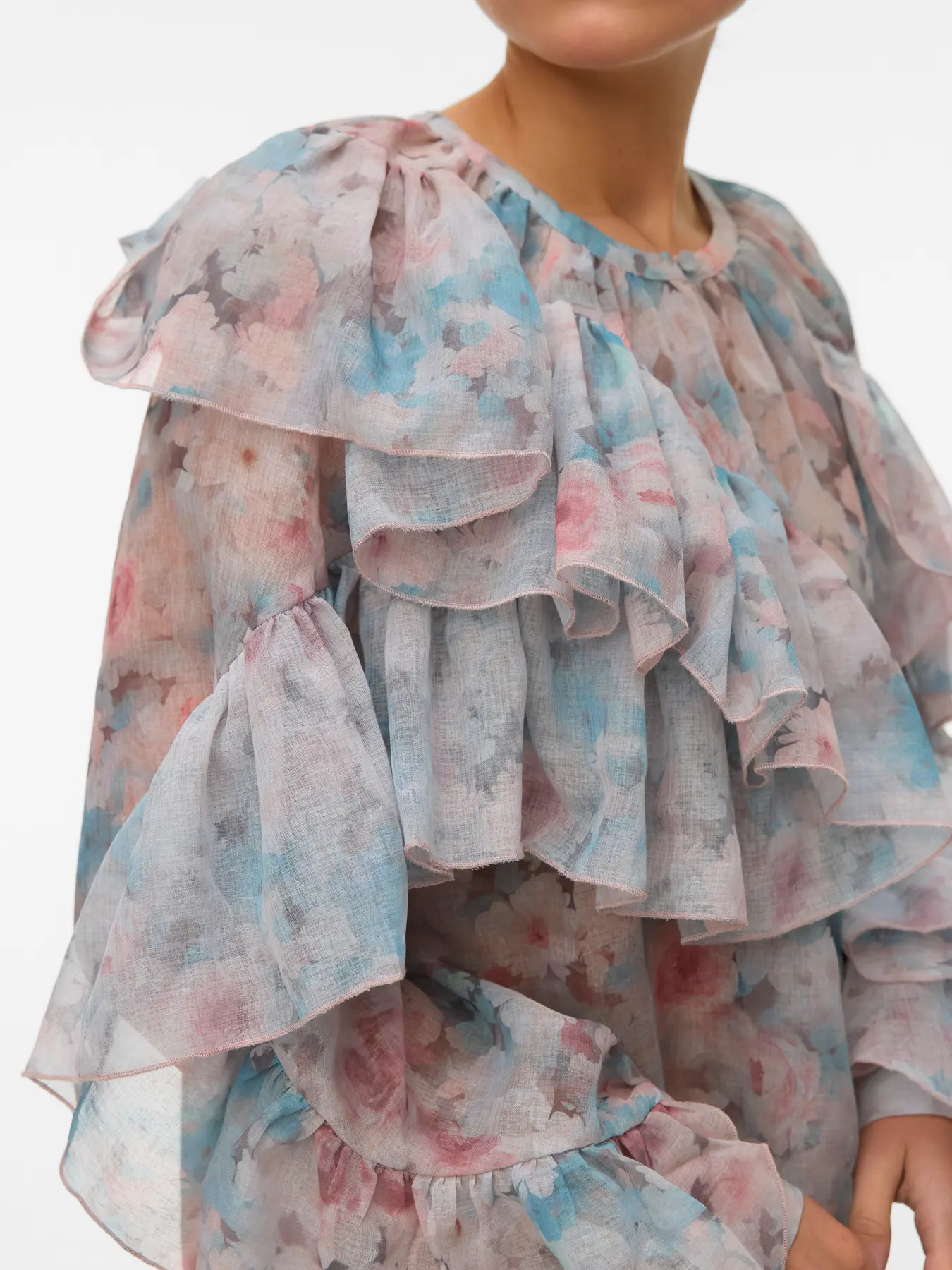 Vero Moda donna t-shirt Sabrina 10343817 - immagine 5