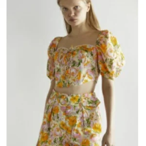 Glamorous donna short CK7816 multi wallpaper floral