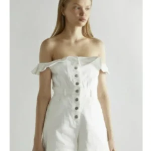 Glamorous donna tuta AN5109 off white