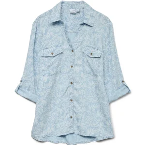 Vero Moda donna camicia Bree 10304863 Light blue