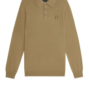Lyle & Scott uomo maglia polo Long Sleeve KN2113VC