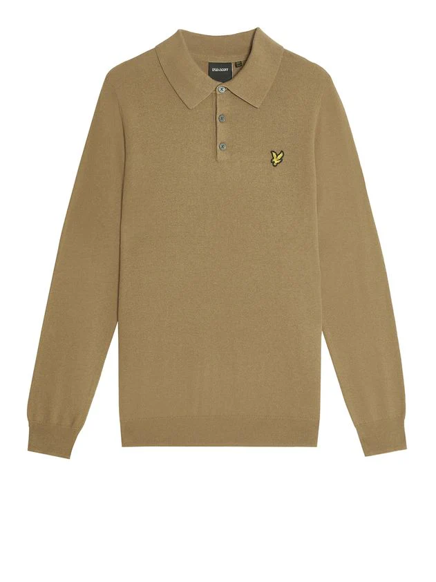 Lyle & Scott uomo maglia polo Long Sleeve KN2113VC - immagine 2