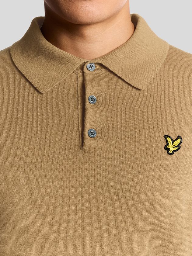 Lyle & Scott uomo maglia polo Long Sleeve KN2113VC - immagine 5