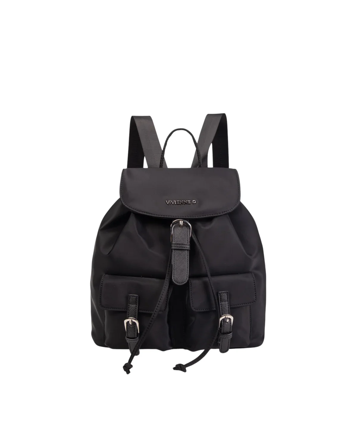 Vivienne D. donna zaino Nylon V129 Nero