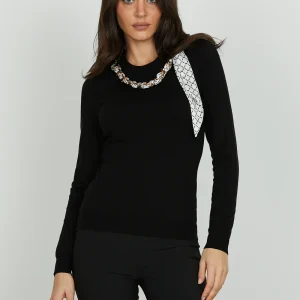 Relish donna maglia Isotta RDA2502054018 Black