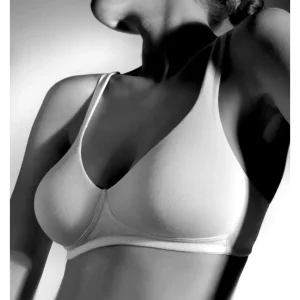 Reggiseno senza ferretto Gios Melissa coppa B preformato senza cuciture