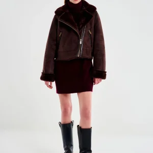 Vicolo donna cappotto TF0090 FONDENTE