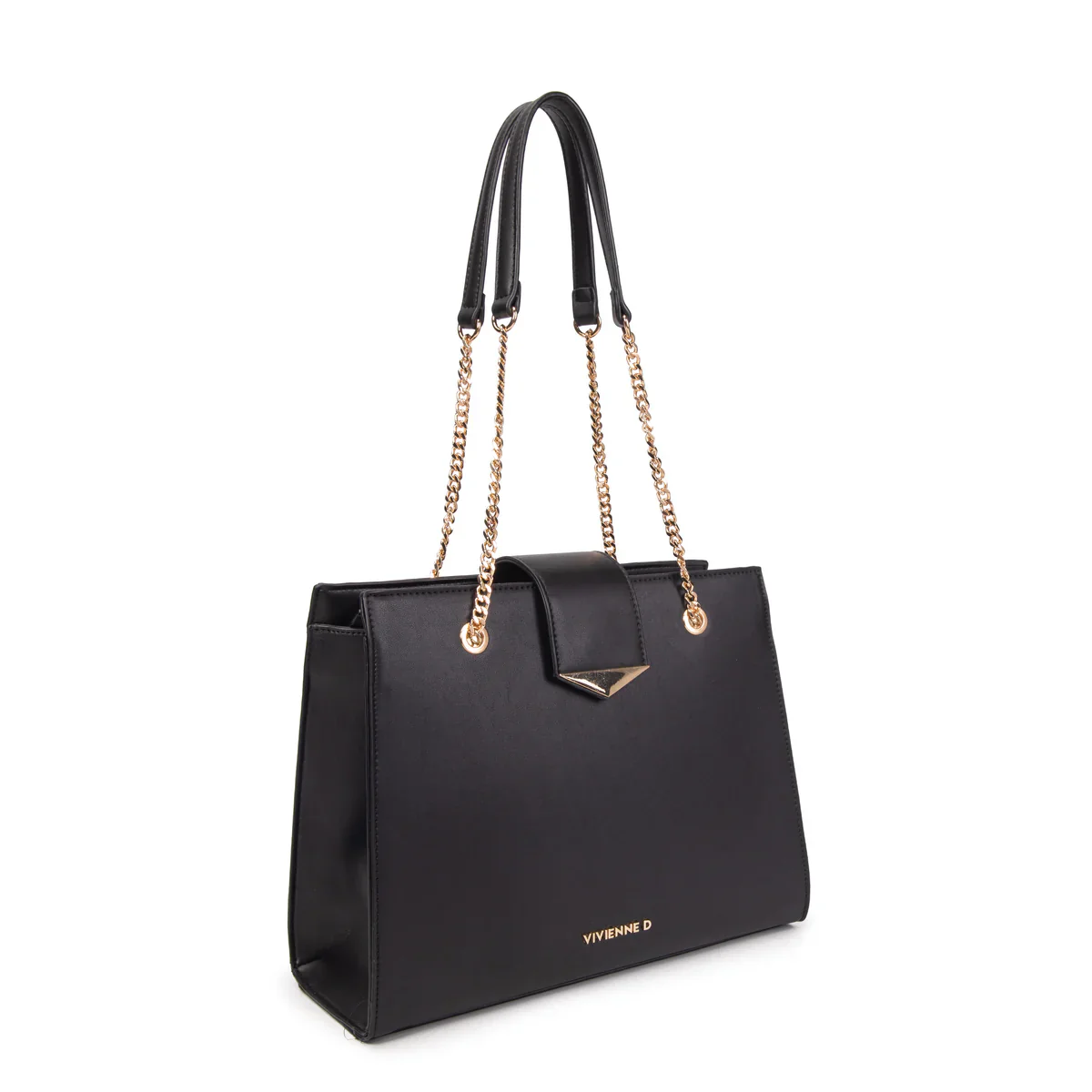 Vivienne D. donna borsa Triangle V138 Nero - immagine 4