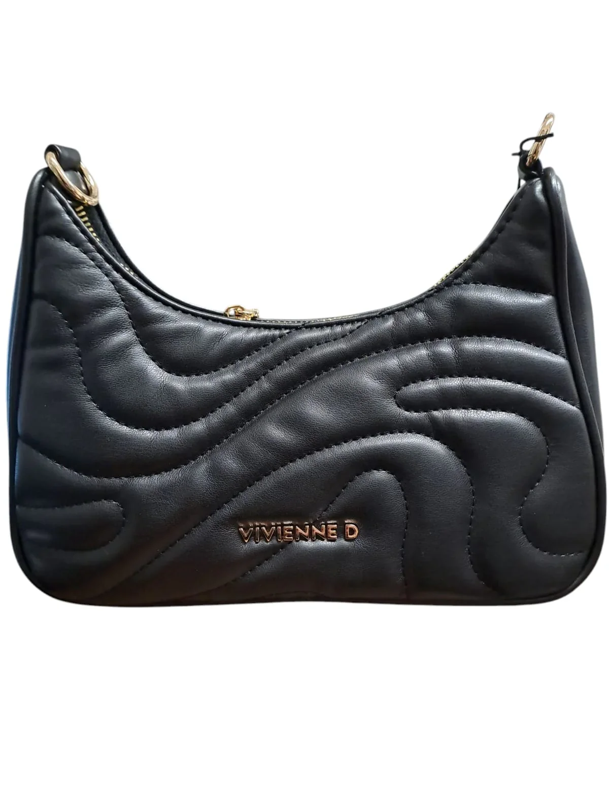 Vivienne D. donna borsa Mini Waves V135 Nero