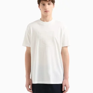 Armani Exchange uomo t-shirt XM000358AF10364 U0009 Bianco