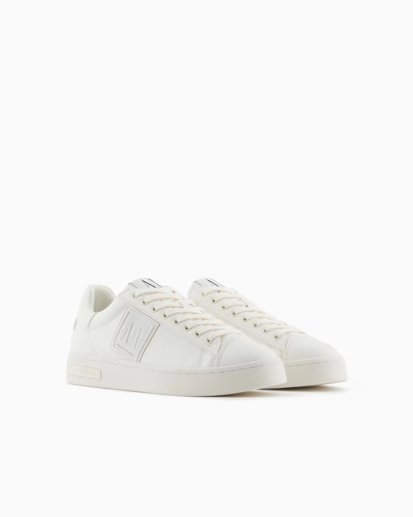 Armani Exchange uomo scarpa XUX252 XV805 M801 Bianco - immagine 4