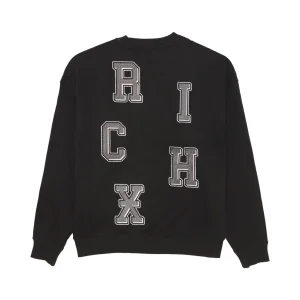 Richmond uomo felpa Nemes UMA25116FEBCL Black