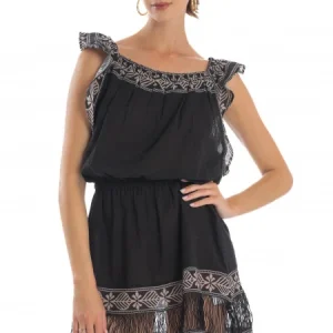 Abito Corto Fiore di Loto Poisson D'Amour