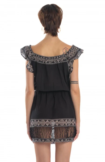 Abito Corto Fiore di Loto Poisson D'Amour - immagine 4