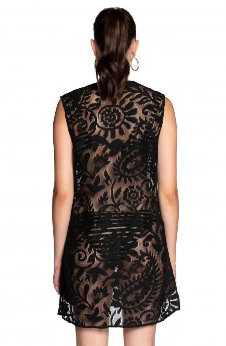 Abitino Macramè Tinta Unita Pin-Up Stars - immagine 4