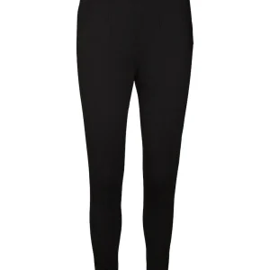 vero moda donna pantalone augusta hr slim black