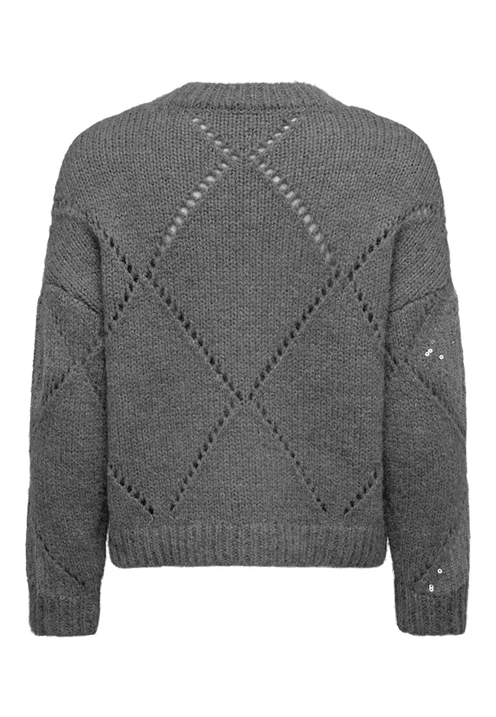 Only donna maglia Kansas Life 15358402 Medium Grey - immagine 5