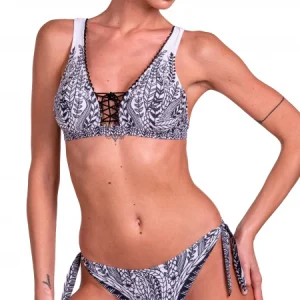 Bikini Brassiere Slip Fiocchi Etnic Flower Pin-Up Stars