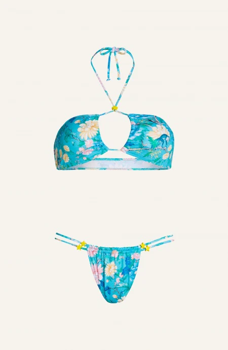 BIKINI FASCIA INCROCIATA BRASILIANA FIOCCHI TAMPA MONKEY Poisson D'Amour