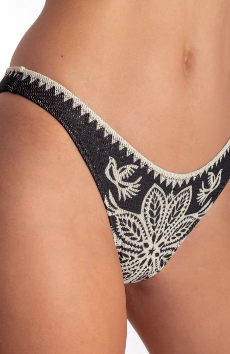 BIKINI TRIANGOLO IMBOTTITO E Slip sgambato, copertura ridotta STAMPA BEAUTIFUL TREE Pin-Up Stars - immagine 5