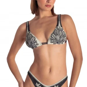 BIKINI TRIANGOLO IMBOTTITO E Slip sgambato, copertura ridotta STAMPA BEAUTIFUL TREE Pin-Up Stars
