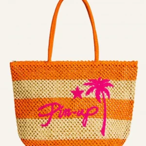 BORSA MARE RIGHE PIN-UP ECO PIN-UP STARS