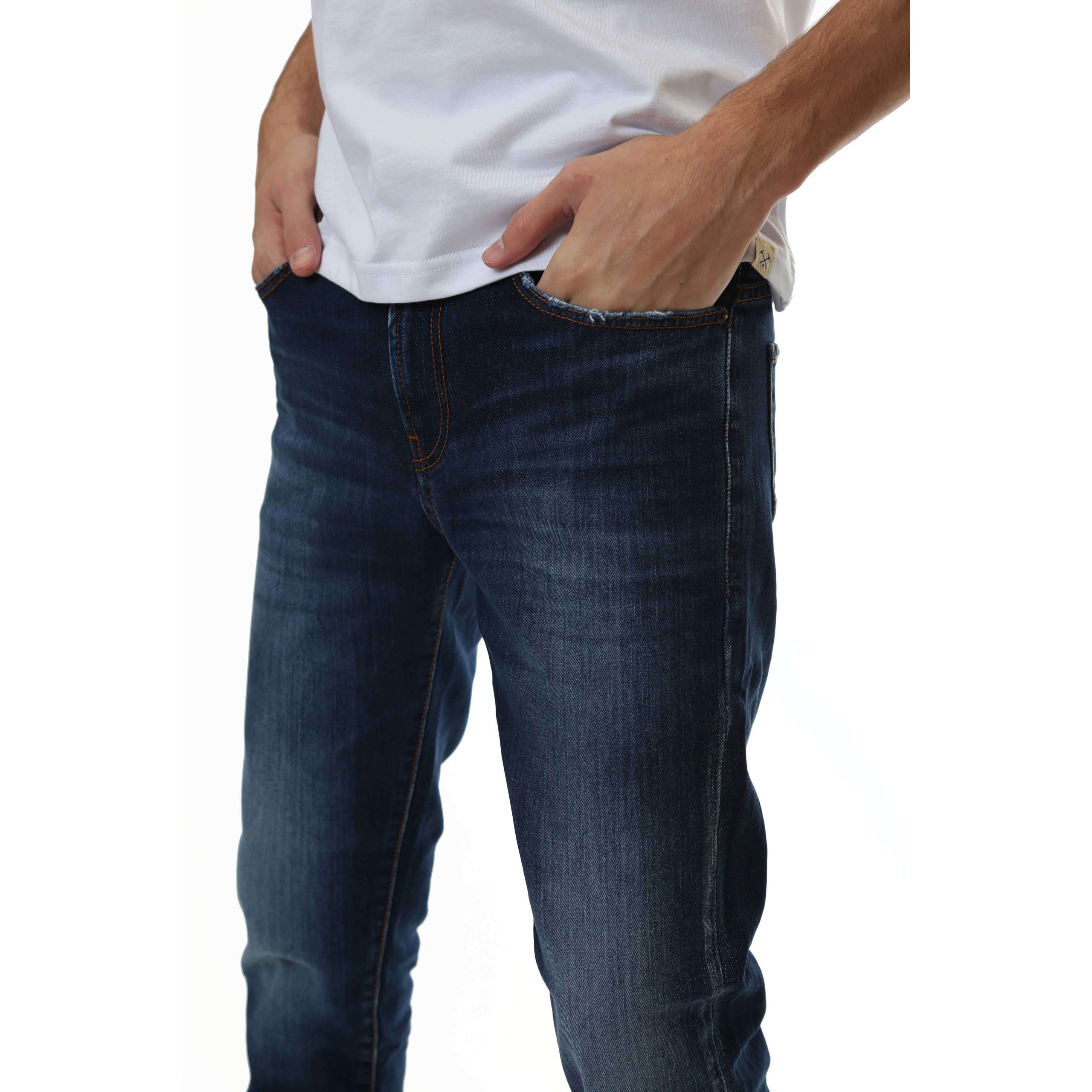 Gold Rush Uomo Jeans Denim Tommy Dark Wash - immagine 4