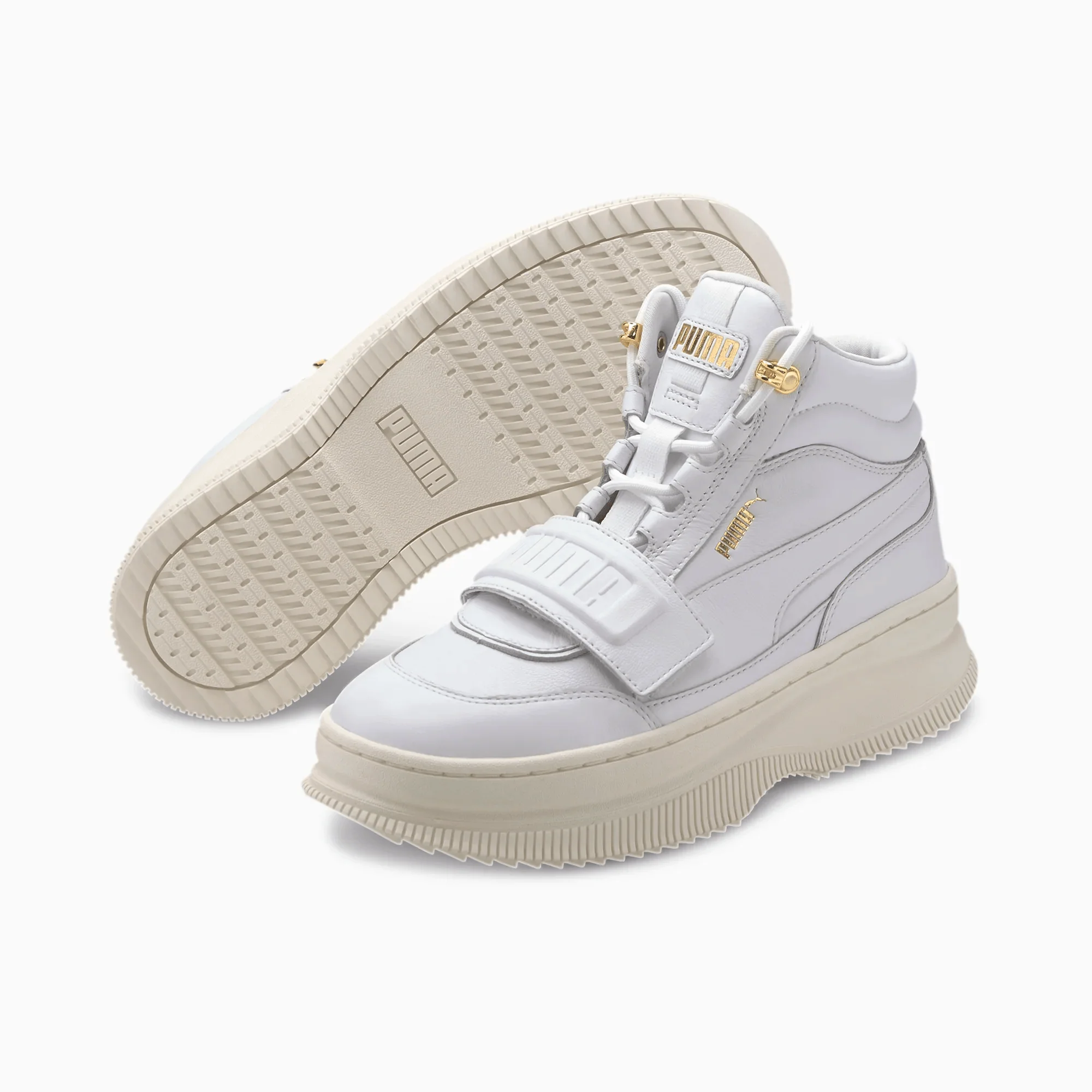 Puma Donna Scarpe da ginnastica Sneakers Alte Deva Boot White Marshmallow - immagine 3