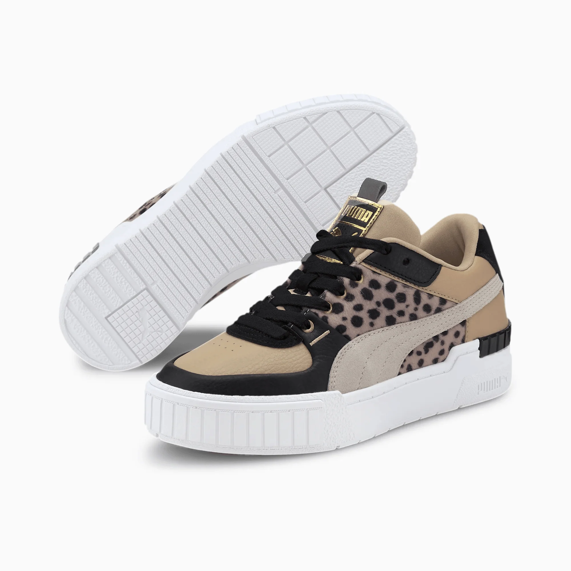 Puma Donna Scarpe da ginnastica Sneakers Cali Sport Cats Khaki - immagine 3