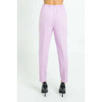 Vicolo Donna Pantalone Slim Glicine TE0044 - immagine 2