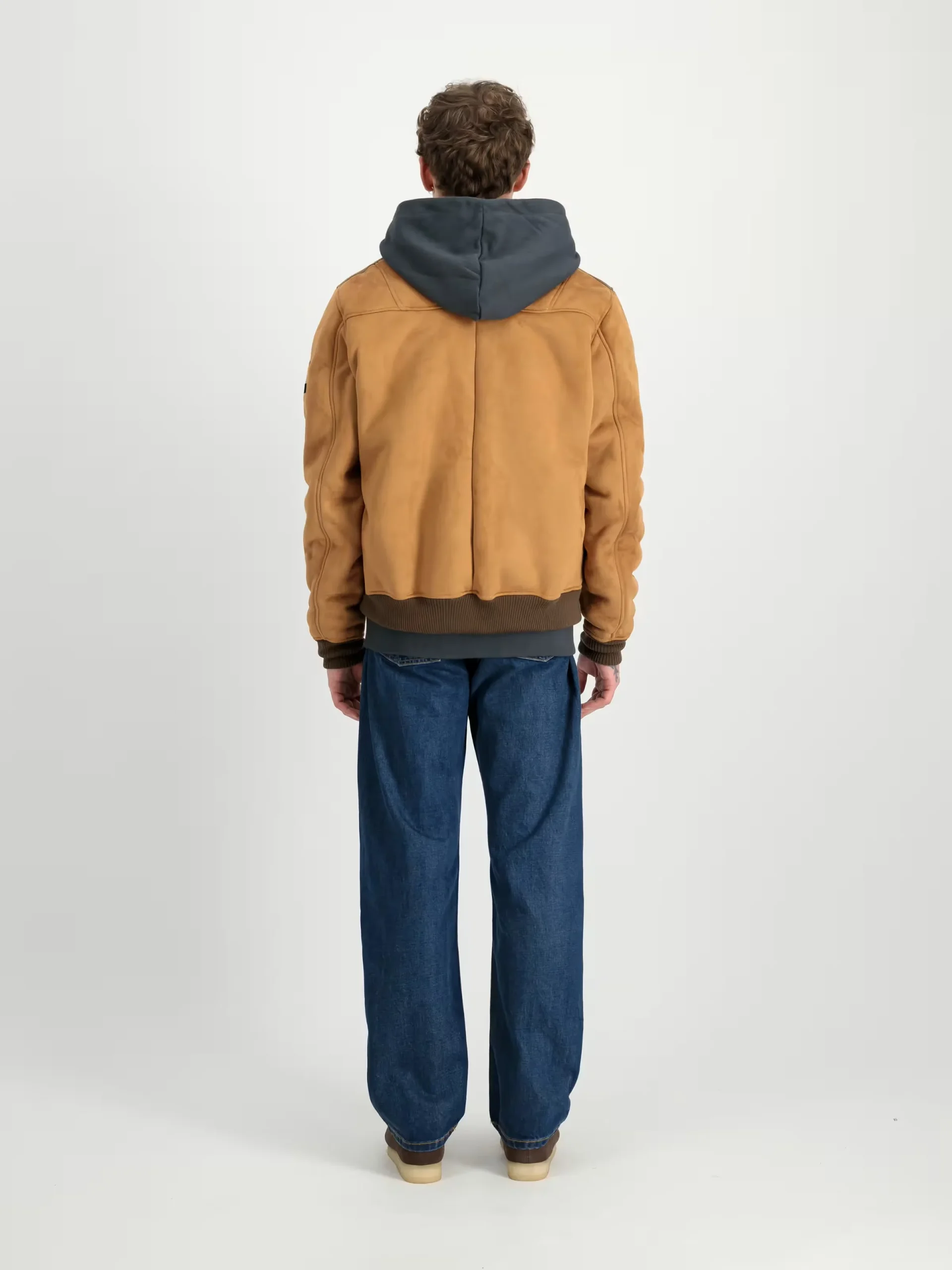 alpha industries uomo giubbino ma-1 fs 148122AI 370 Cammello - immagine 3