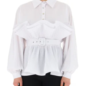 Vicolo donna blusa TB0296 Bianco