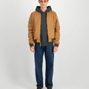 alpha industries uomo giubbino ma-1 fs 148122AI 370 Cammello