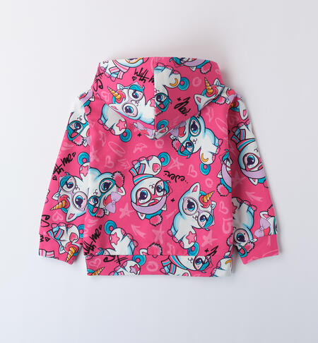 T-shirt manica lunga IDO per bambina in caldo cotone invernale color panna tema unicorno - immagine 6