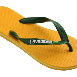 Havaianas uomo infradito Brasil Logo 4110850 1740 Giallo