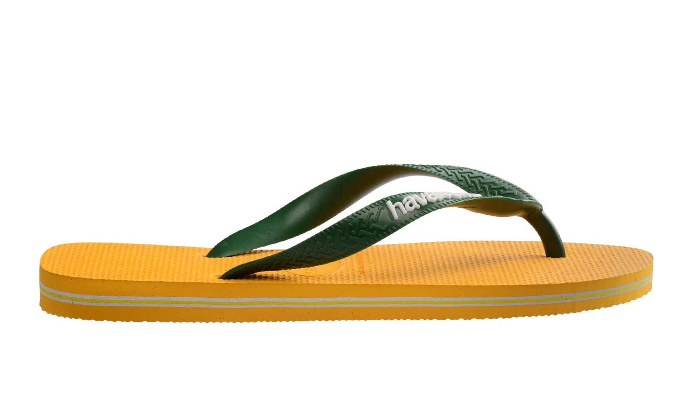 Havaianas uomo infradito Brasil Logo 4110850 1740 Giallo - immagine 3