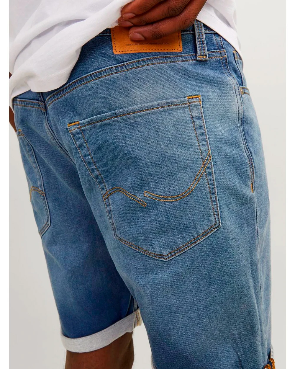 Jack & Jones uomo bermuda Chris Cooper am 425 12252981 Blue Denim - immagine 5