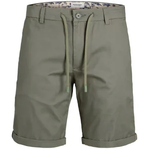 Jack &Jones uomo bermuda Marco Summer chino short 12253133 Agave Green