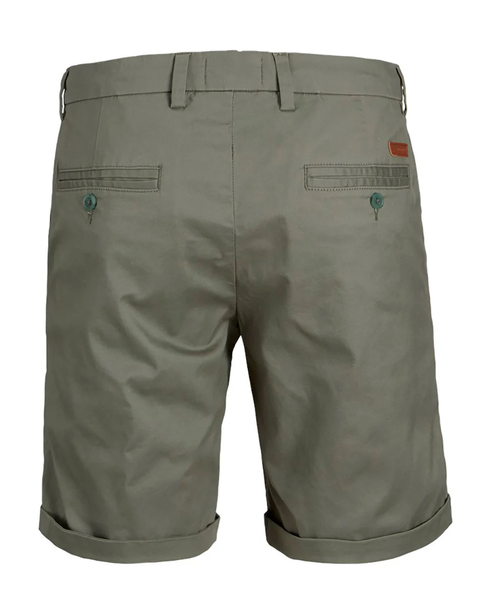 Jack &Jones uomo bermuda Marco Summer chino short 12253133 Agave Green - immagine 3