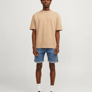 Jack &Jones uomo bermuda Chris Wood Ge 415 12249092 Blue Denim