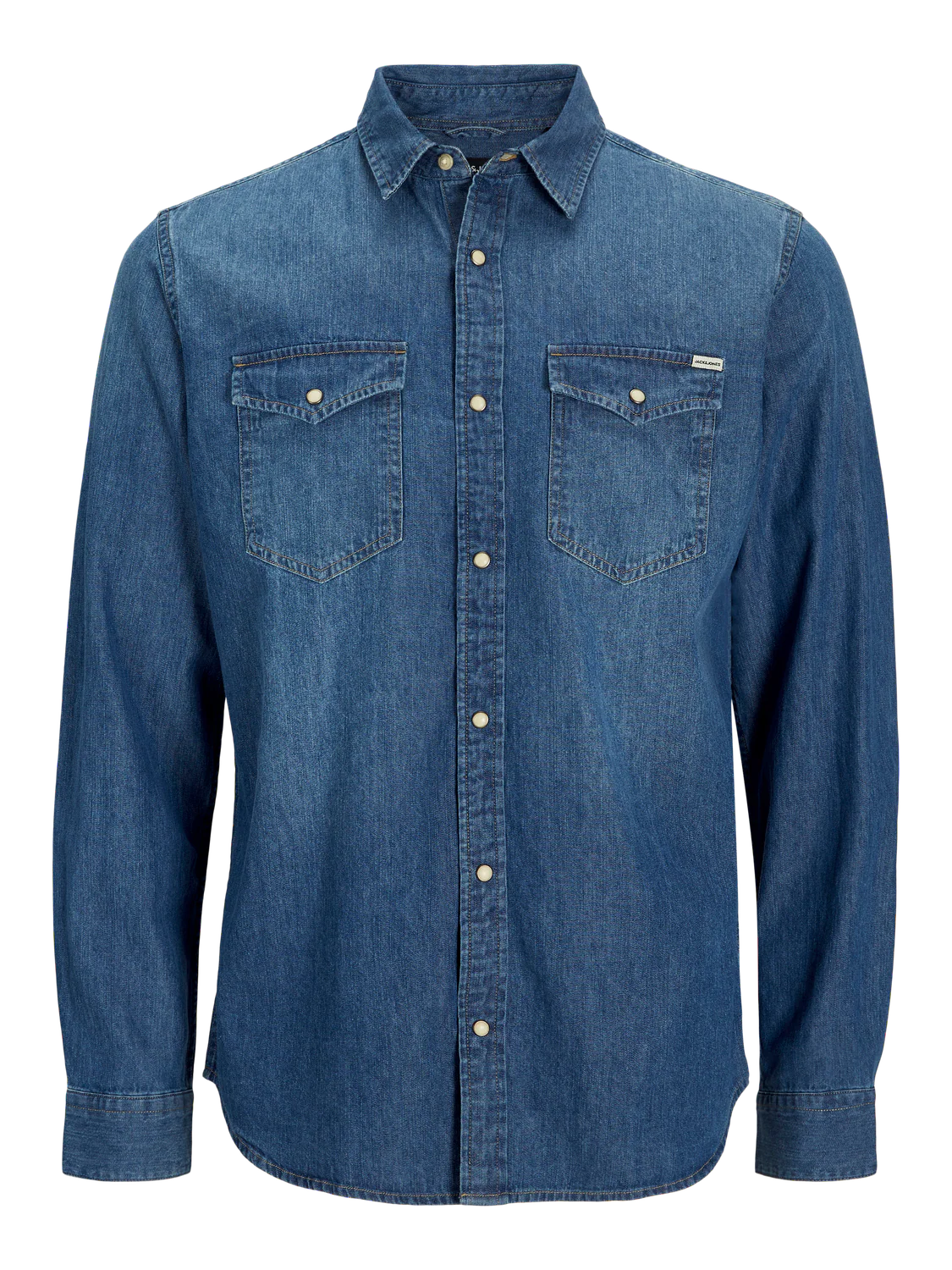 Jack & Jones uomo camicia Heridan Noos 12138115 deni - immagine 2