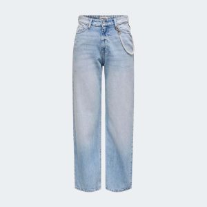 Only donna jeans Molly Wide 15338452 Light Blue Deni