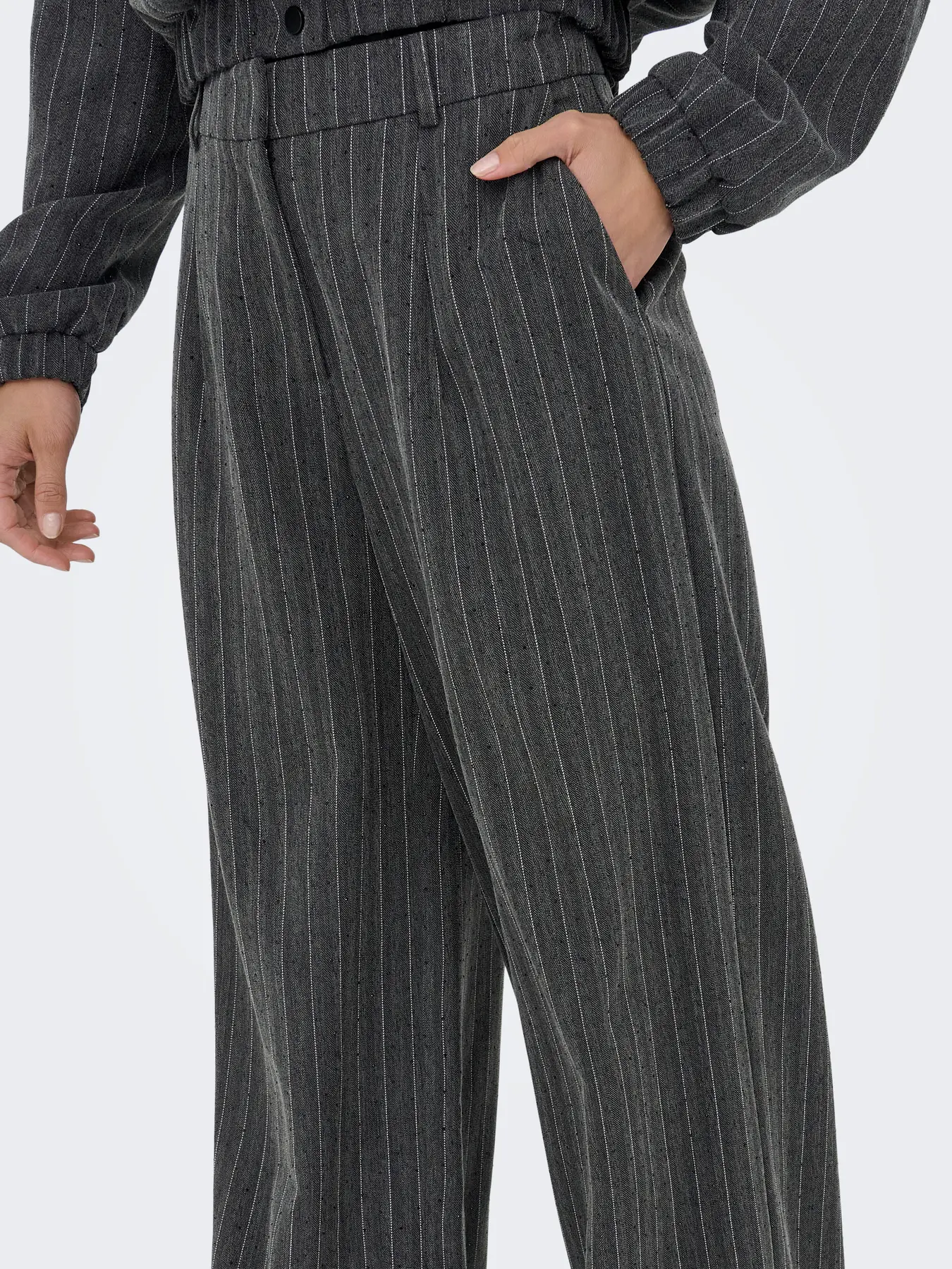 Only donna pantalone Siga Life 15357654 Dark Grey - immagine 5