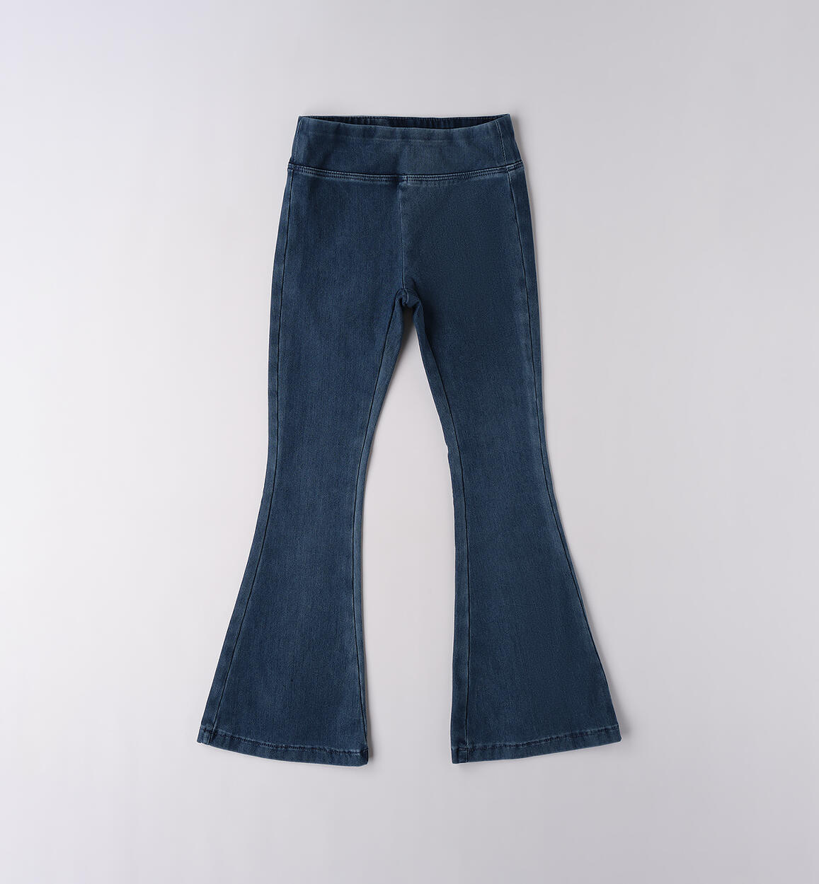 JEGGINGS IDO x ragazza color blu denim – modello a trombetta - immagine 2