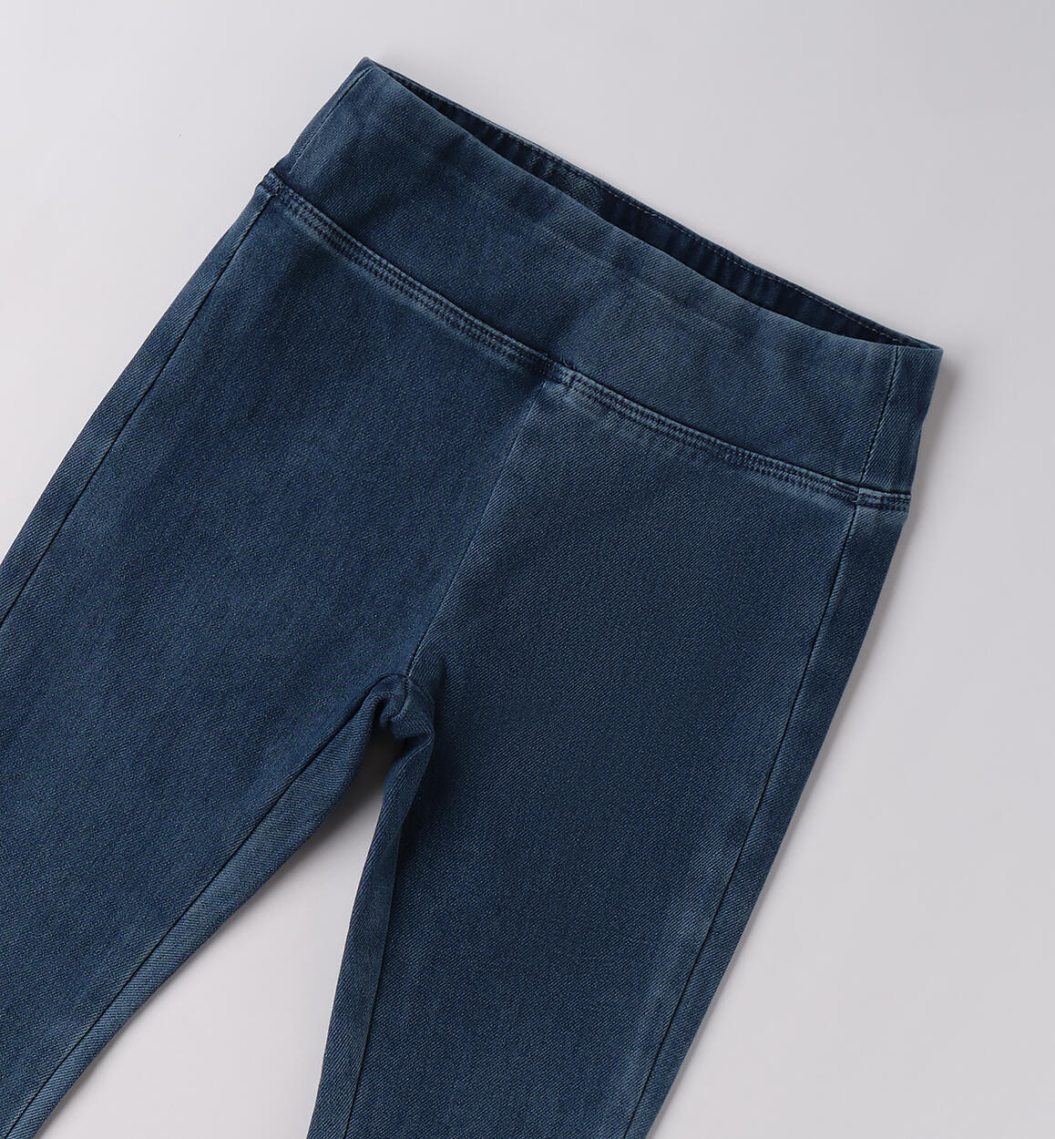 JEGGINGS IDO x ragazza color blu denim – modello a trombetta - immagine 3