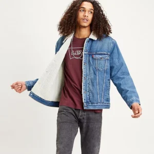levi's uomo giubbino Type 3 Sherpa Trucke 16365-0128